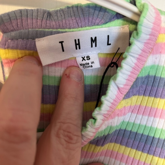 THML Striped Ribbed Top - Picture 2 of 13